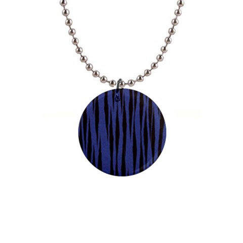 Tiger 1  Button Necklace from ArtsNow.com Front