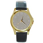 Snake Round Gold Metal Watch