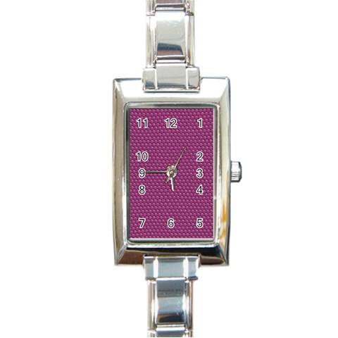 Snake Rectangular Italian Charm Watch from ArtsNow.com Front