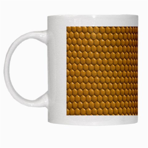 Snake White Mug from ArtsNow.com Left
