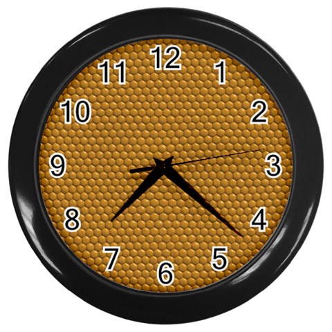 Snake Wall Clock (Black) from ArtsNow.com Front