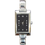 Snake Rectangular Italian Charm Watch