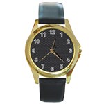 Snake Round Gold Metal Watch