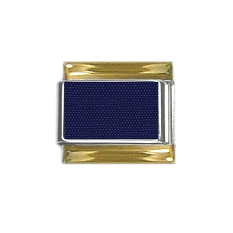 Snake Gold Trim Italian Charm (9mm) from ArtsNow.com Front