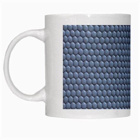 Snake White Mug from ArtsNow.com Left