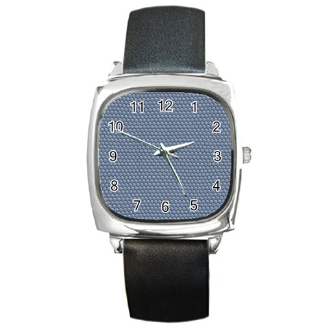 Snake Square Metal Watch from ArtsNow.com Front