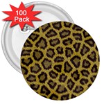 Leopard 3  Button (100 pack)