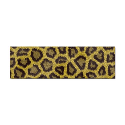 Leopard Sticker (Bumper) from ArtsNow.com Front