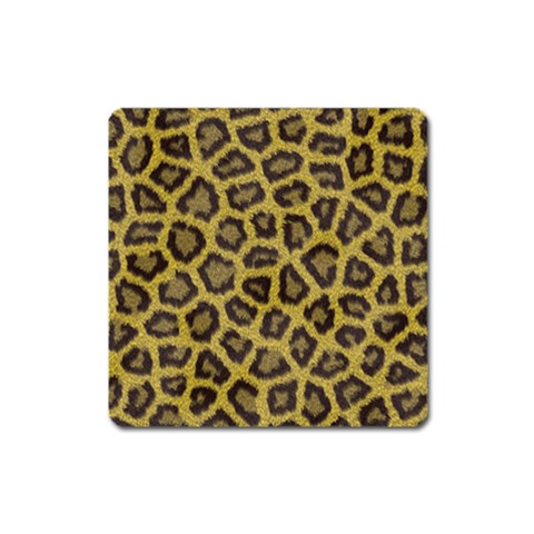 Leopard Magnet (Square) from ArtsNow.com Front
