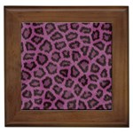 Leopard Framed Tile