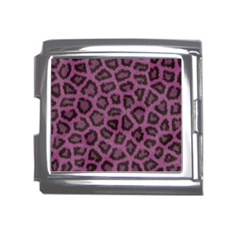 Leopard Mega Link Italian Charm (18mm) from ArtsNow.com Front