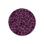 Leopard Rubber Coaster (Round)