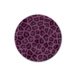 Leopard Rubber Coaster (Round)