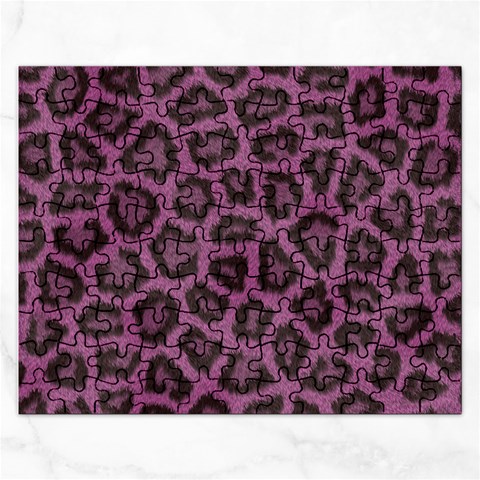 Leopard Jigsaw Puzzle (Rectangular) from ArtsNow.com Front