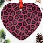 Leopard Ornament (Heart)