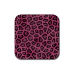 Leopard Rubber Coaster (Square)