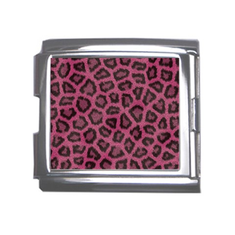 Leopard Mega Link Italian Charm (18mm) from ArtsNow.com Front