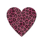 Leopard Magnet (Heart)