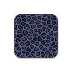 Leopard Rubber Square Coaster (4 pack)