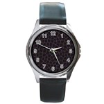 Giraffe Round Metal Watch