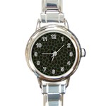 Giraffe Round Italian Charm Watch