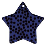Cheetah Ornament (Star)