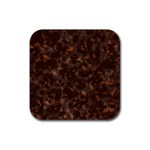 Calico Cat Rubber Square Coaster (4 pack)