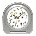 Bulletsnbulletholes Desk Alarm Clock