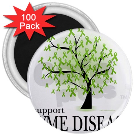 Lyme Tree 3  Magnet (100 pack) from ArtsNow.com Front