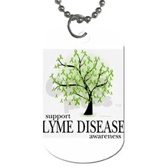Lyme Tree Dog Tag (Two Sides) from ArtsNow.com Front