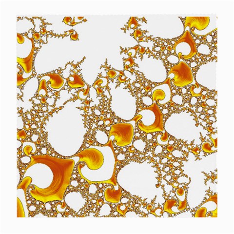 Special Fractal 04 Orange Glasses Cloth (Medium, Two Sided) from ArtsNow.com Front