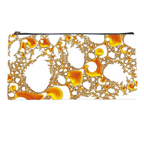 Special Fractal 04 Orange Pencil Case from ArtsNow.com Front