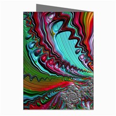 Special Fractal 02 Red Greeting Card (8 Pack) from ArtsNow.com Right