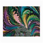 Special Fractal 02 Purple Glasses Cloth (Small, Two Sided)