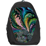 Special Fractal 02 Purple Backpack Bag