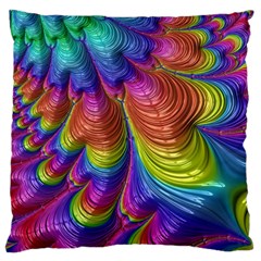 Radiant Sunday Neon Large Cushion Case (Two Sided)  from ArtsNow.com Front
