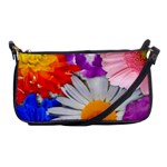 Lovely Flowers, Blue Evening Bag