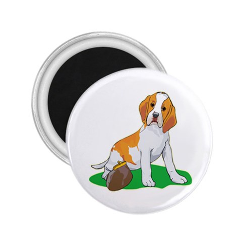 Beagle 2.25  Magnet from ArtsNow.com Front
