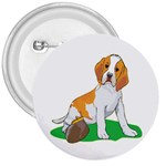 Beagle 3  Button