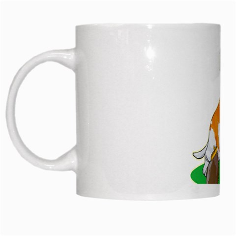 Beagle White Mug from ArtsNow.com Left