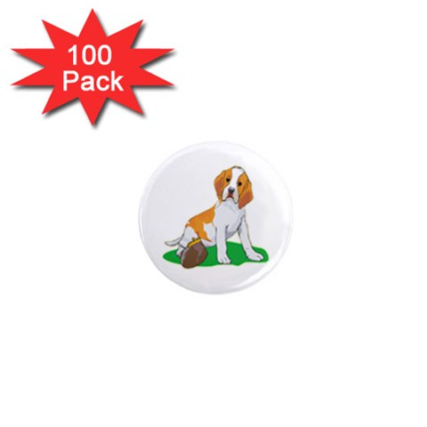 Beagle 1  Mini Magnet (100 pack)  from ArtsNow.com Front