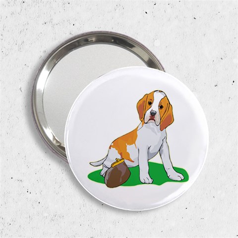Beagle 2.25  Handbag Mirror from ArtsNow.com Front