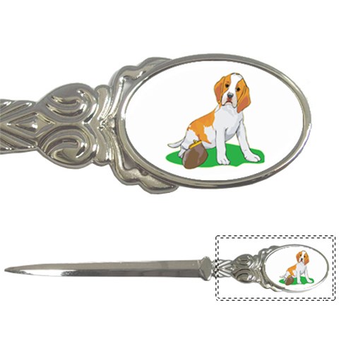 Beagle Letter Opener from ArtsNow.com Front
