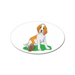 Beagle Sticker (Oval)