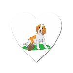 Beagle Magnet (Heart)