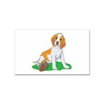 Beagle Sticker Rectangular (10 pack)