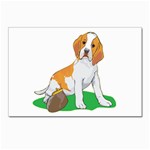 Beagle Postcard 5  x 7 