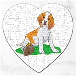 Beagle Jigsaw Puzzle (Heart)