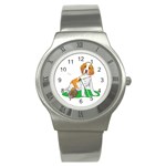 Beagle Stainless Steel Watch