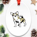 Chihuahua Ornament (Oval)